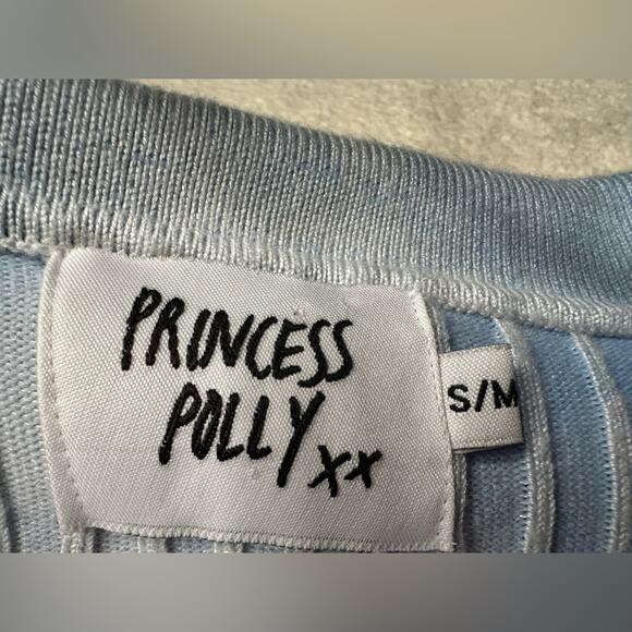 Princess Polly Blue Sleeveless V-Neck Sheath Dress - Picture 6 of 7